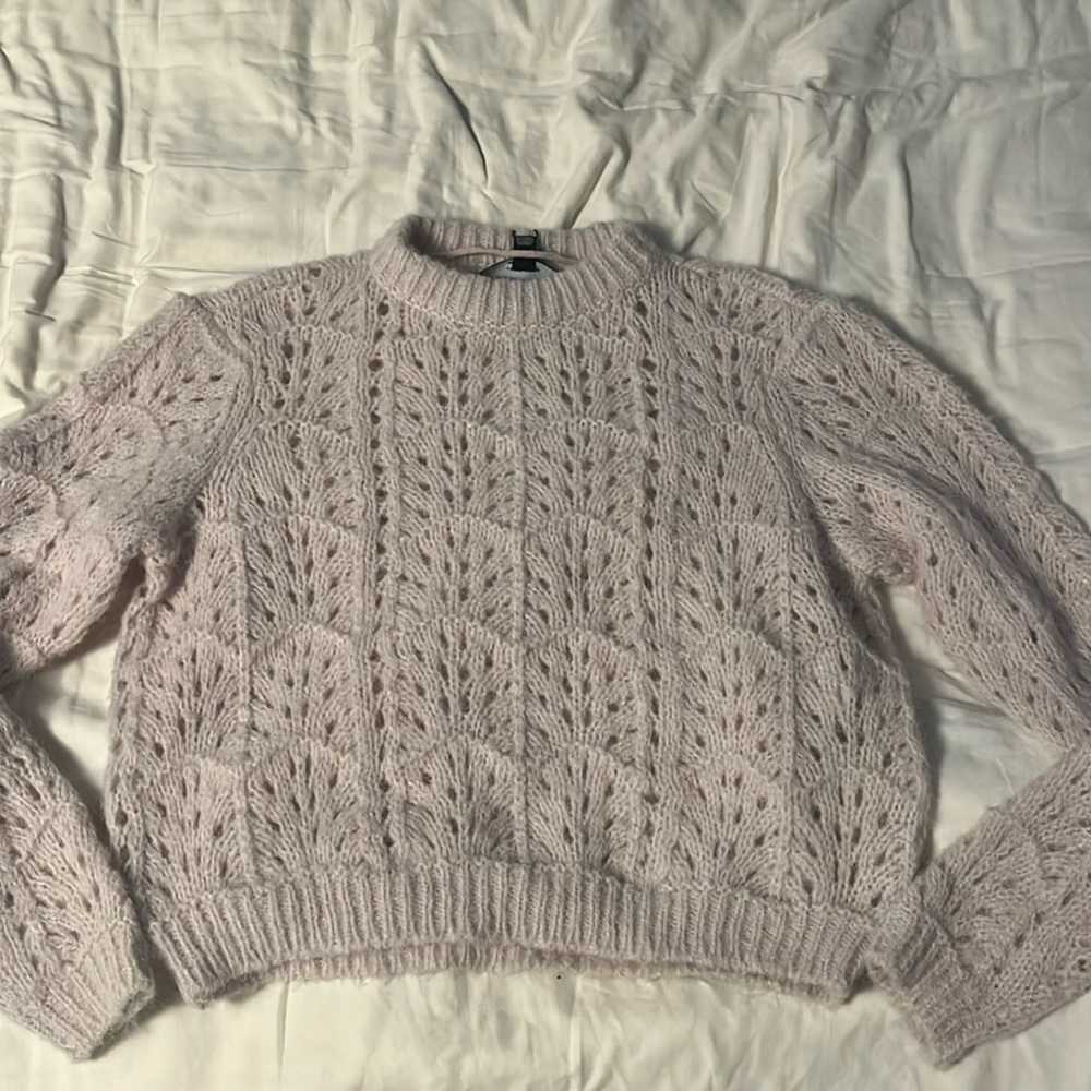Cream sweater